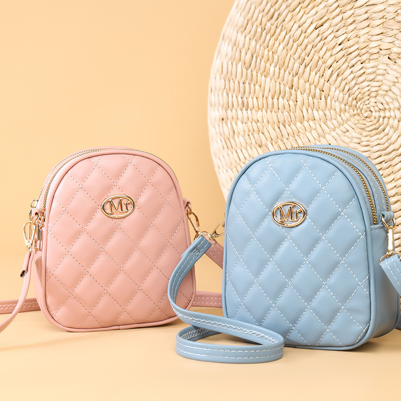 Kafeiya 2024 Summer New Crossbody Bag Women's All-match Ins Niche Korean Style Shoulder Bag Fashion Mobile Phone Small Bag