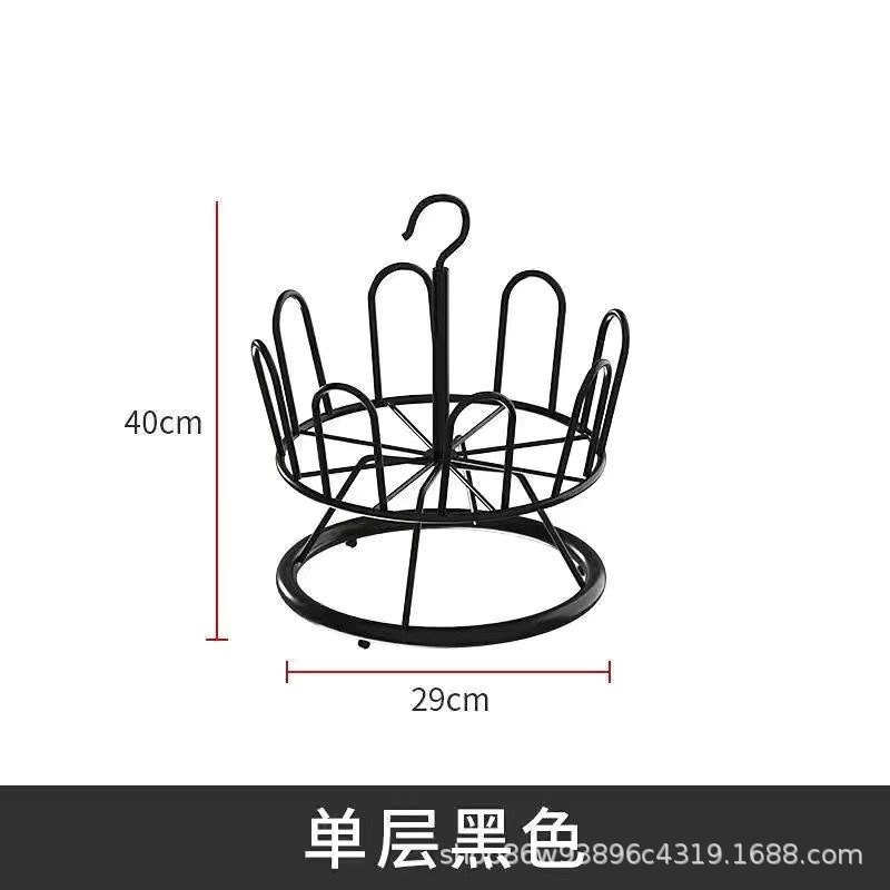 Picture of Shoe drying rack outdoor balcony shoe drying rack drying shoes floor rotating slippers hanging rack drying shoes artifact