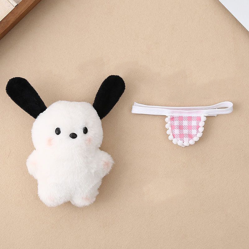 Picture of Cyber Celebrant Pilot Blush Parchal Dog Plush Doll Keychain Girl Pericardium Bag Pendant Pendant Doll Doll