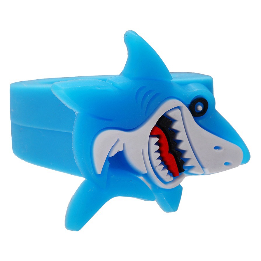 New Ocean World Animal Ring Cute Cartoon Ring Children's Ring PVC Soft Rubber Toy Small Gift