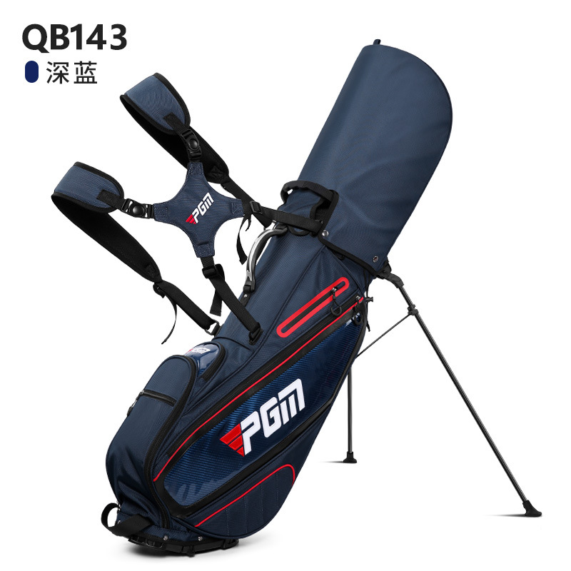 Picture of PGM golf bag men's bracket bag waterproof hidden thermostat bag bending base golf club bag