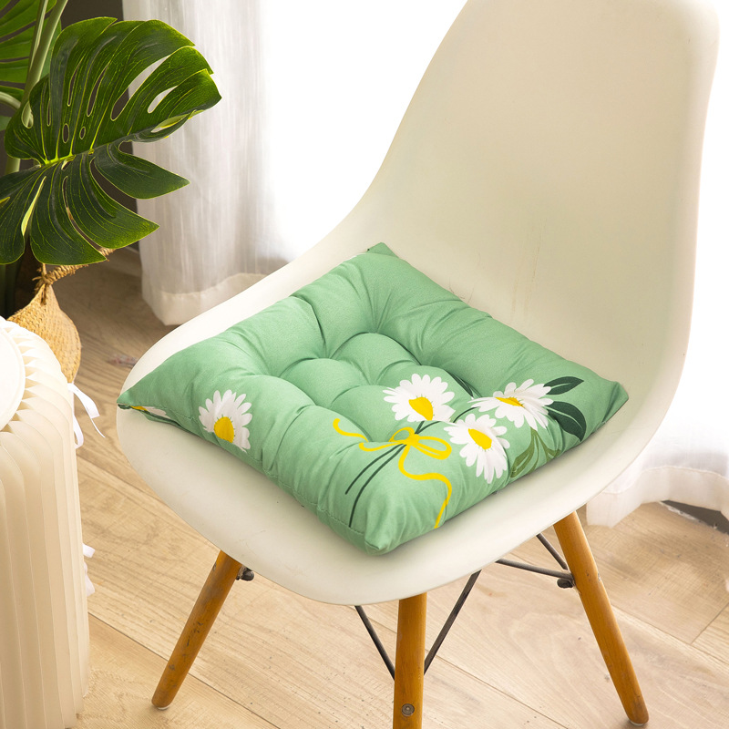Picture of Four Seasons Cushions Manufacturer Supply Brushed Cloth Casual Cartoon Pastoral Tatami Office Student Beautiful Buttocks Chair Cushions
