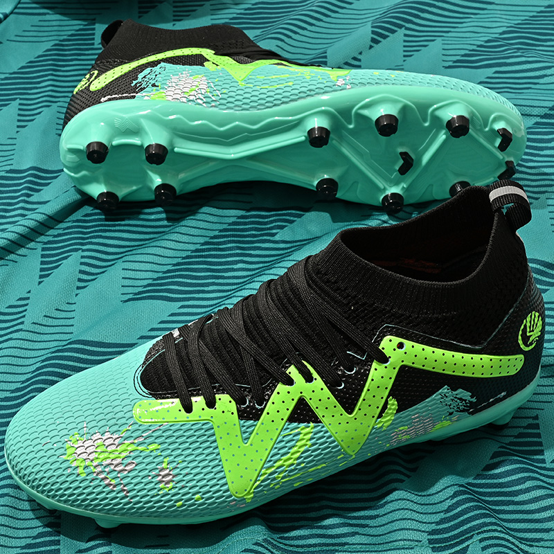 Picture of Messi New Assassin 15 Breathable Adult Children Football Shoes Male Students Spike AG Broken Nail TF Training Shoes for Men and Women