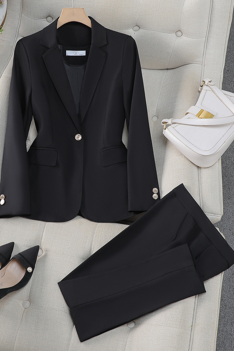 Picture of Business Wear Women's Cross-border Autumn and Winter New Fashion Formwork Suit Business Casual Suit Work Clothes