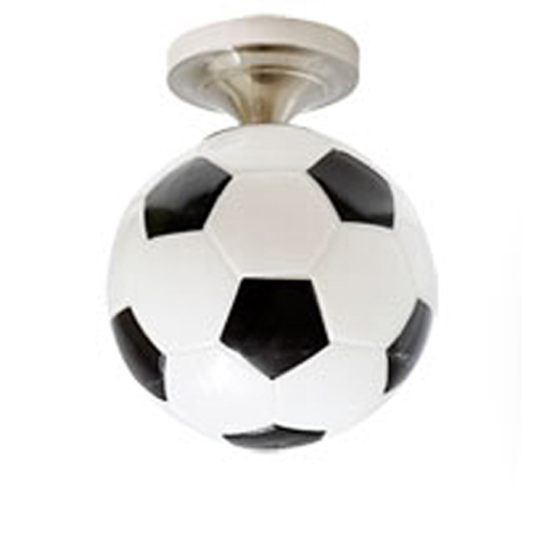 Picture of Amazon Explosions Football Basketball Glass Chandelier Theme Bar Restaurant Children's Room Decorative Lights Away Ceiling Lights