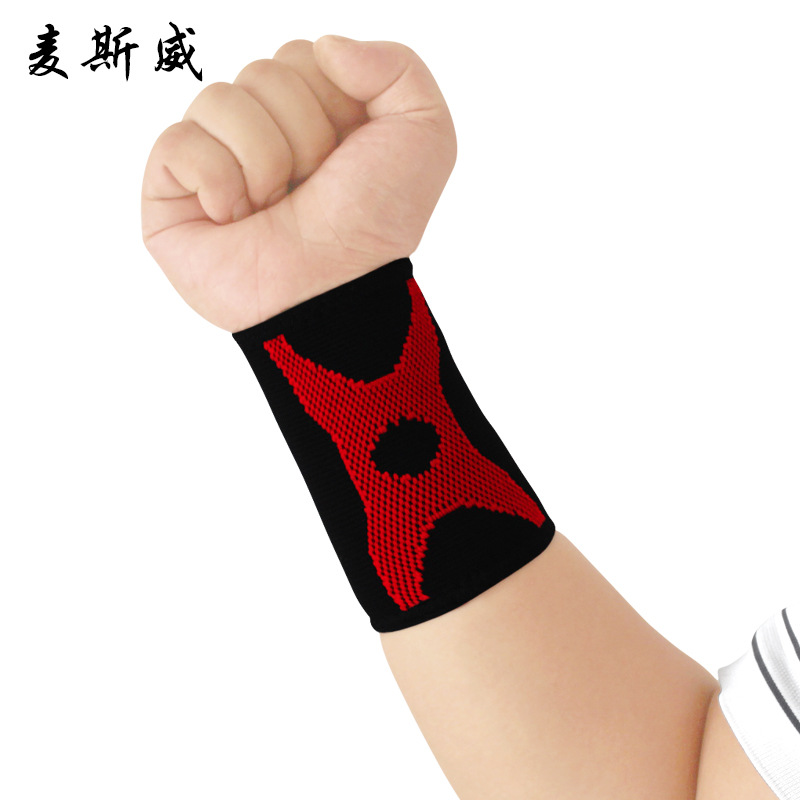 Maisiwei factory wholesale woven colorful sports Palm protection wrist outdoor riding basketball breathable Palm protection