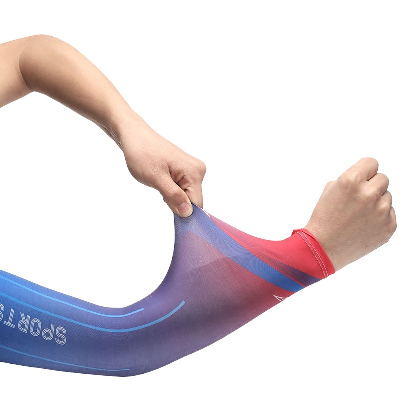 Ice silk sunscreen men's summer anti-ultraviolet sports outdoor fishing driving riding running long arm protection