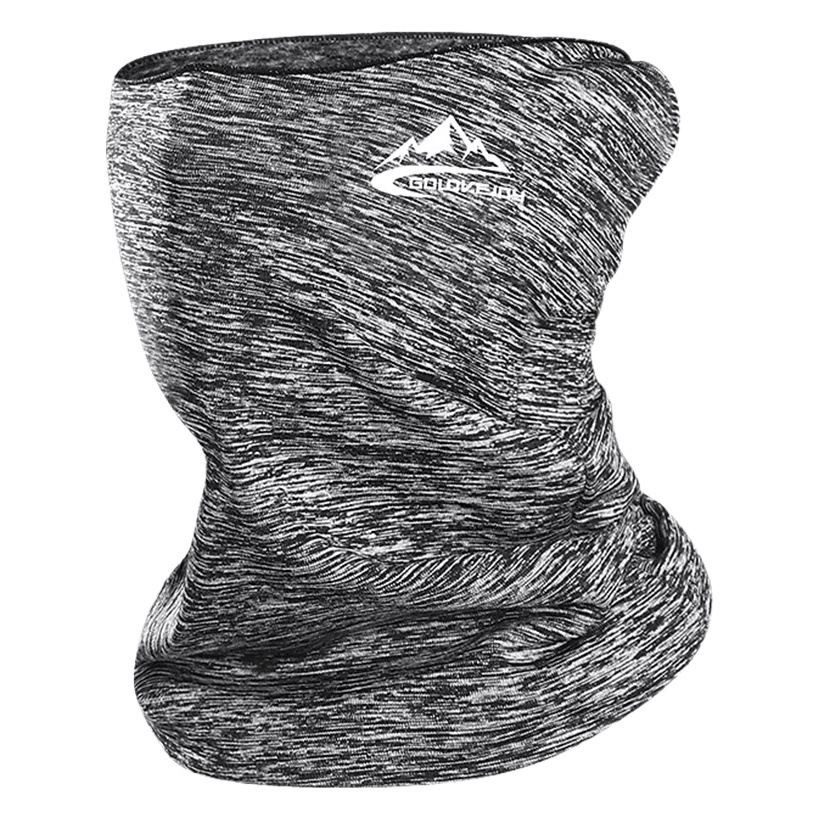 Winter outdoor riding warm cold mask ski ear protection sports turban windproof fleece-lined scarf DTJ04