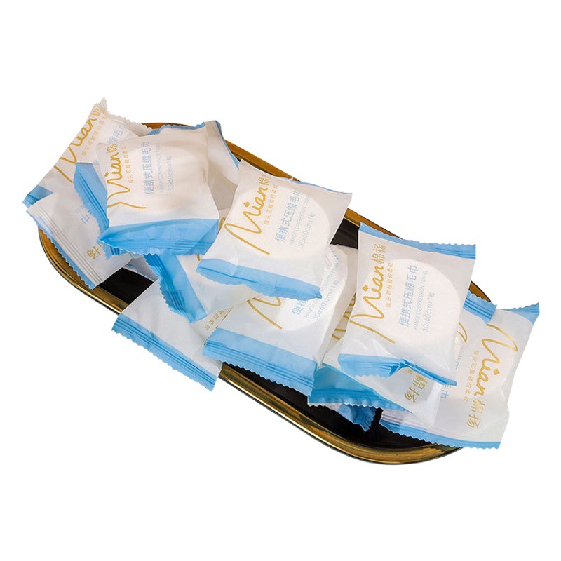 Picture of Mianyang Disposable Compressed Towel Large Wholesale Portable Compressed Bath Towel Face Towel Thickened Separate Packaging