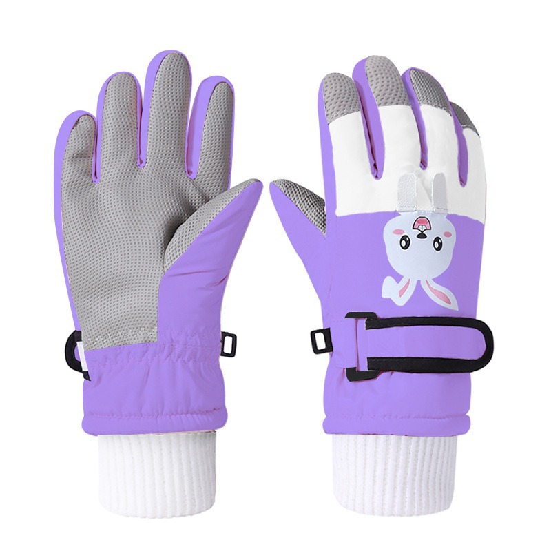 Picture of Children's Ski Gloves Waterproof Autumn and Winter Children's Warm Three-Dimensional Pattern Gloves Warm Cartoon New Style