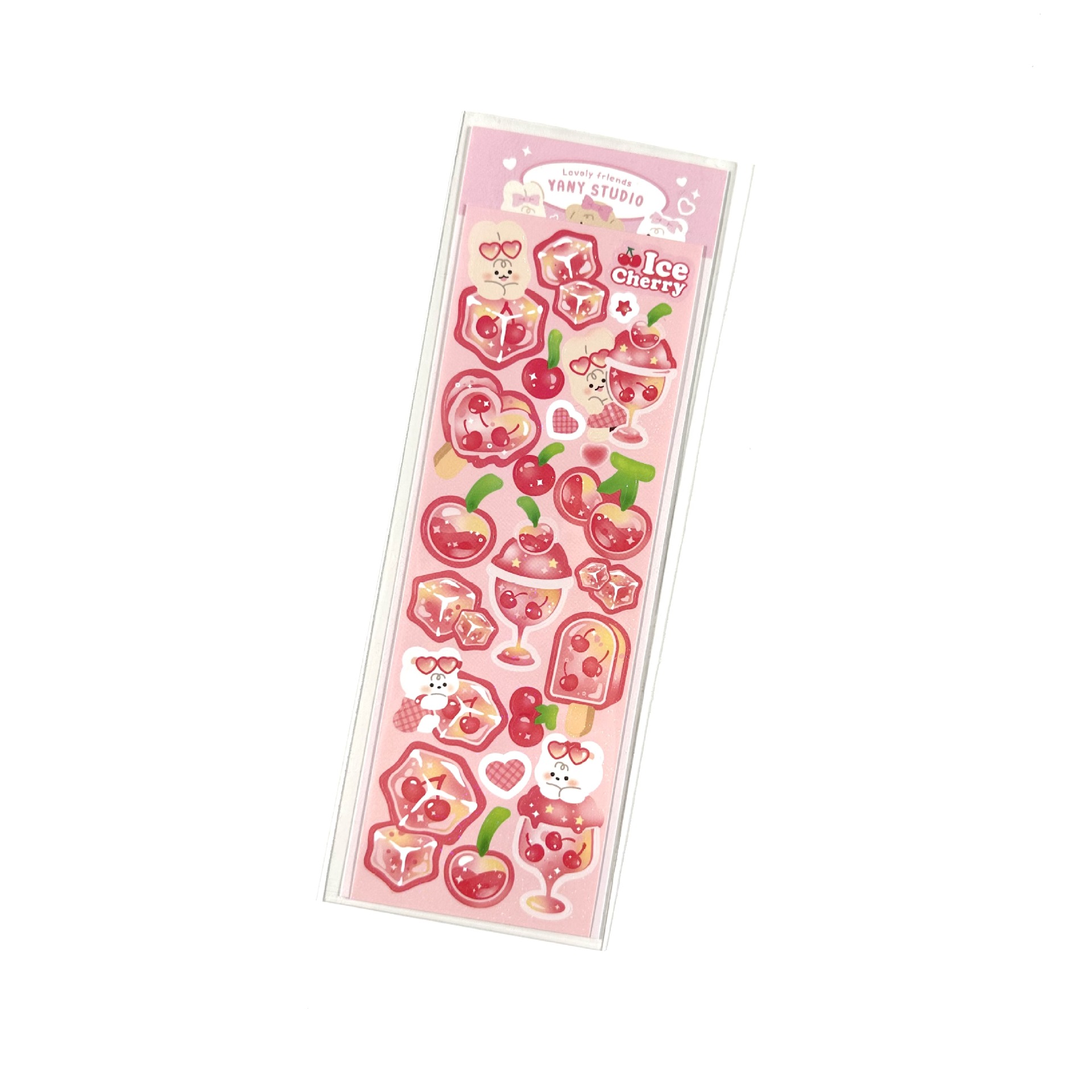 Picture of South Korea explosions cute cartoon animal stickers ins Korean goo card hand account diy laser creative stickers wholesale