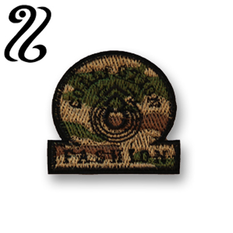 Factory supply wholesale trademark new embroidery logo embroidery logo quality assurance armband decorative logo