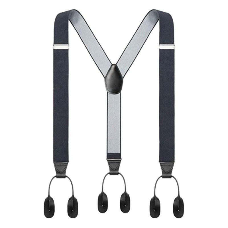 Picture of Cross-border e-commerce men's suspender cowhide 32-color button adult suspender men's suspender adult suspender