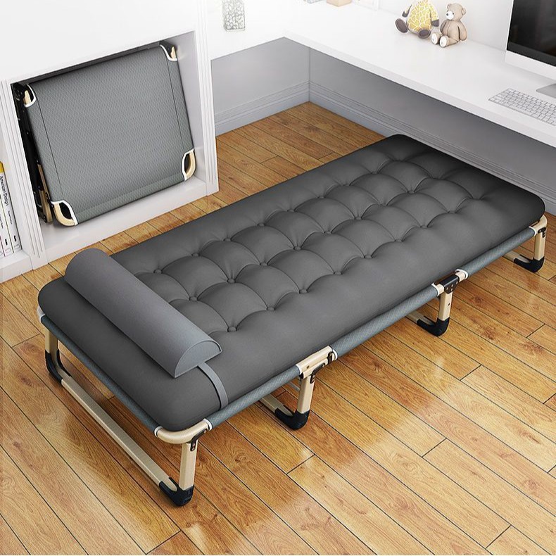 Folding Bed Sheets Single Bed Home Portable Multi-Functional Recliner Office Simple Lunch Break Bed Adult Simple Camp Bed