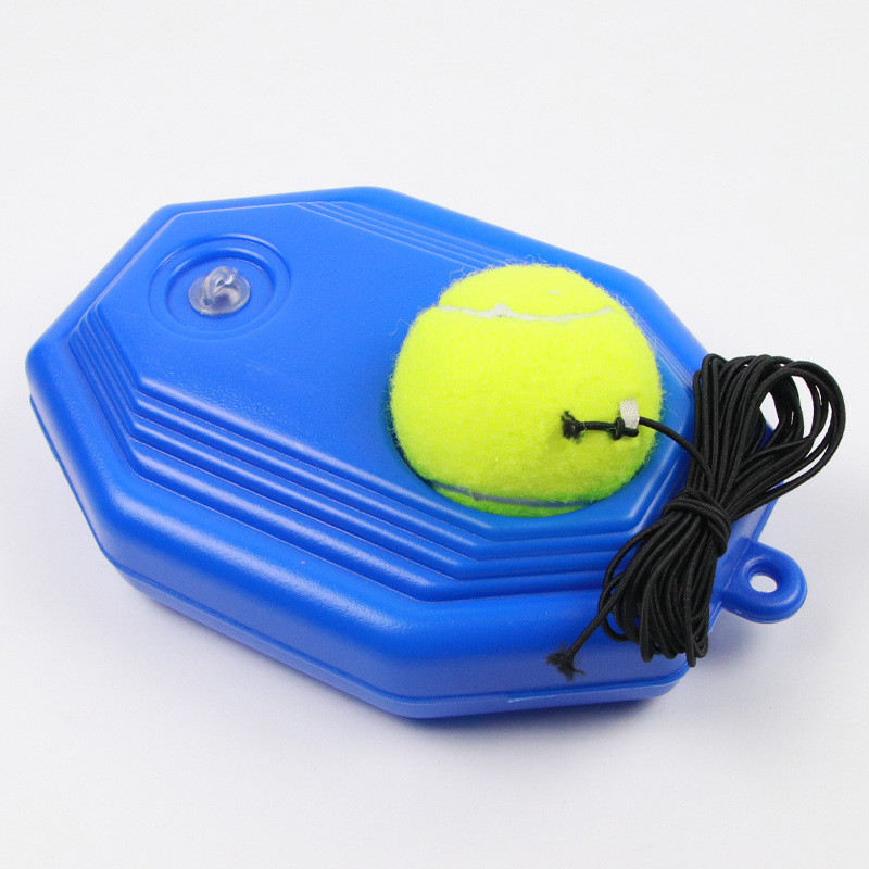 Picture of Tennis Training Base Single-Player Trainer Automatic Rebound Sparring Device Filled with Water and Sand, High Elasticity