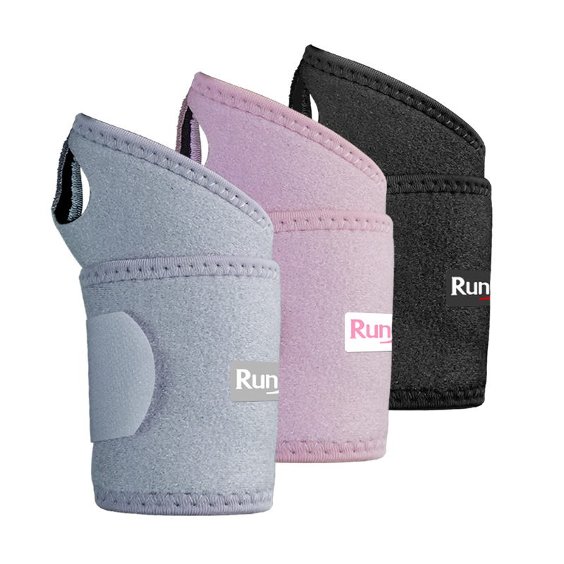 Picture of Sports Wrist Support Auxiliary Support Belt Fitness Wrap Wrist Knitted Compression Strap Comfortable Protective Gear Protective Gear Sheath