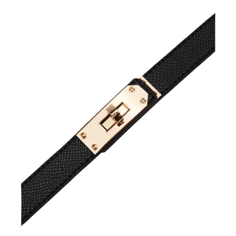 Picture of Belt Women's High-end Genuine Leather Fashion Belt Women's All-match Decorative Cowhide Waist Cover with dress Coat Cross-border