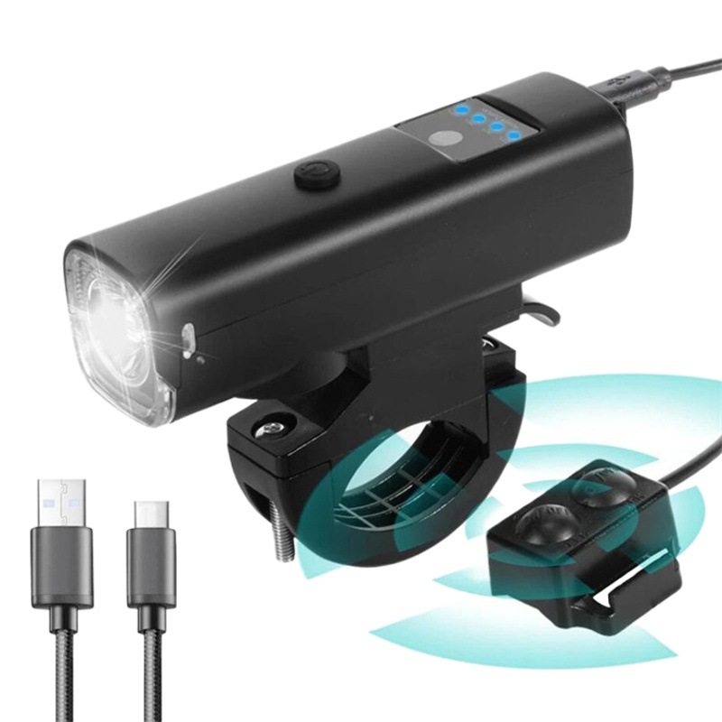 10000 Mah Smart Sensor Bicycle Headlight Led Three-In-One Car Light Charging Motorcycle Light