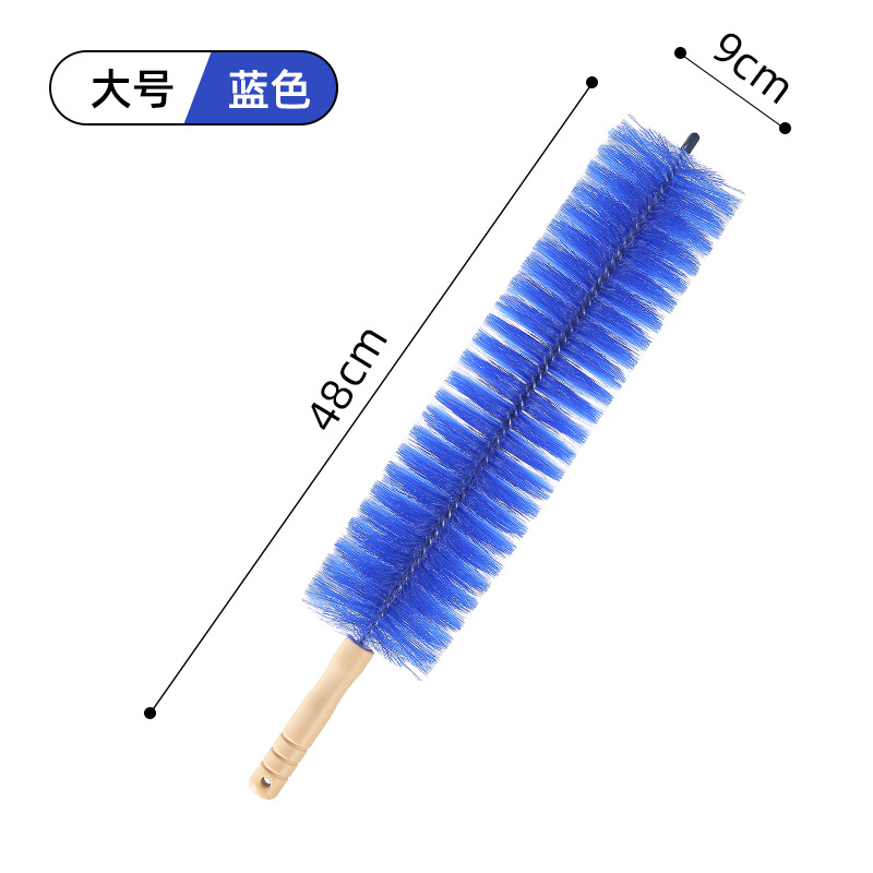 Picture of Household Fan Brush Dust Removal Brush Sewer Brush Screen Window Blind Cleaning Brush Sofa Dust Duster Bendable Brush