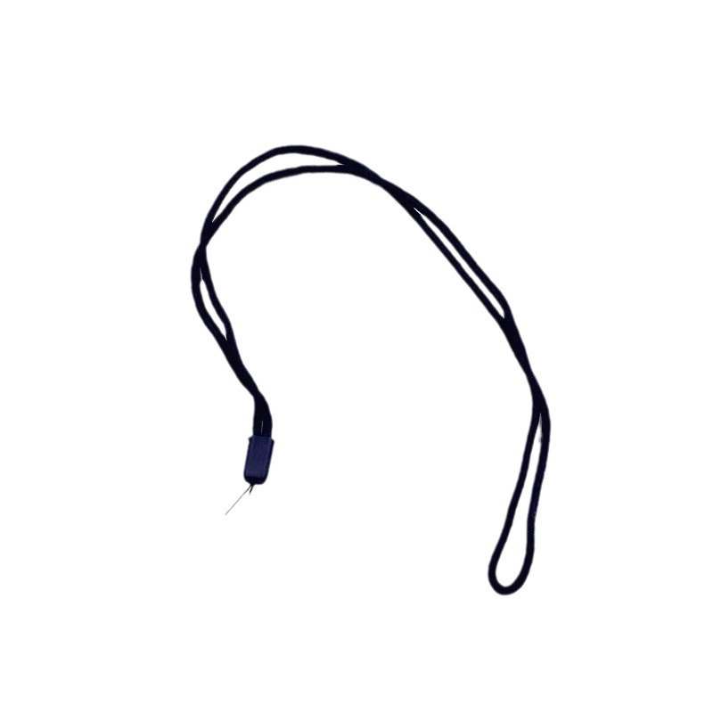 Picture of Factory wholesale 3.0mm round nylon braided lanyard long mobile phone camera neck rope toy badge lanyard