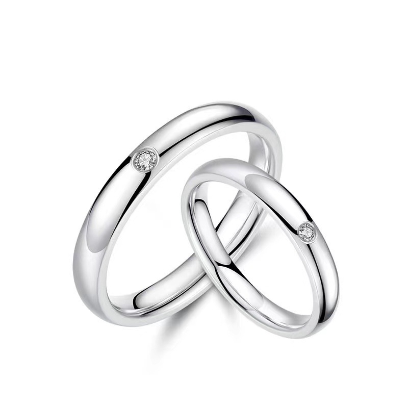 Picture of The new Thai silver to keep the end of the old ring simple ring ring ring ring couple live supply to send male girlfriend