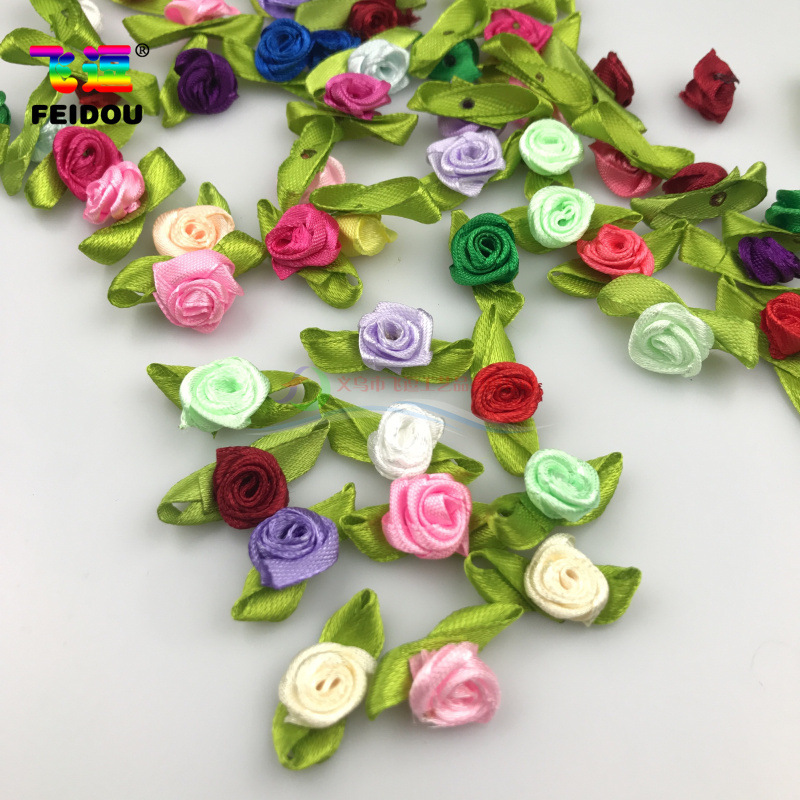 Picture of Underwear Underwear Clothing Accessories DIY Gift Box Decorative Ribbon Flower Handmade Ribbon Rose Flower