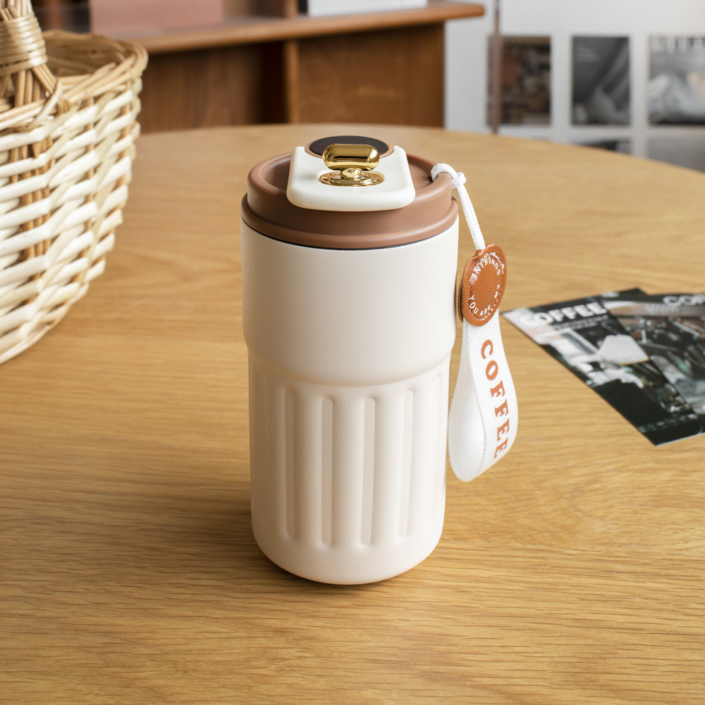 Picture of Intelligent Display Temperature Coffee Cup 316 Stainless Steel Car Vacuum Thermos Cup High Color Value Portable Water Cup for Male and Female Students