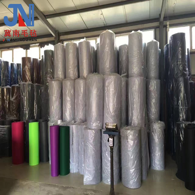 Picture of Southern Hebei felt production and supply chemical fiber felt for handicraft bags chemical fiber felt colored felt cloth
