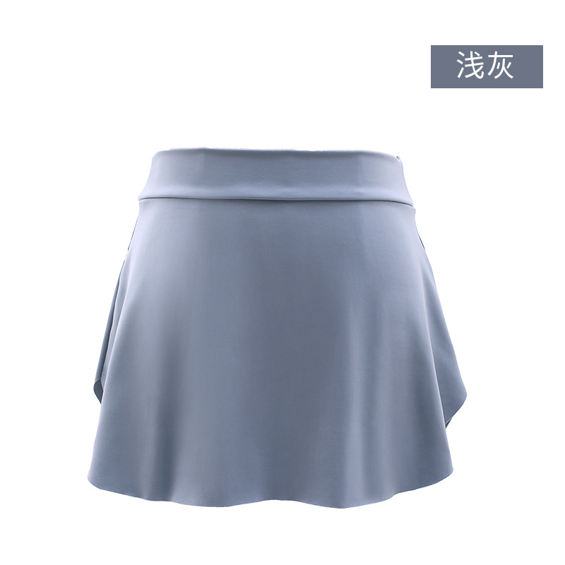 Picture of Ballet Practice Skirt Adult's Stretch Waist Skirt Teacher's Dance Skirt Practice Dress Women's Short Skirt Body Skirt
