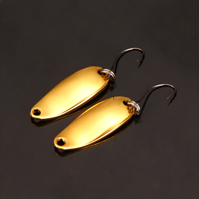 Picture of Ao Long Spoon Type Ma Kou Lu Ya Sequin Freshwater Stream Xi Ge Small Cuo Mui Mandarin Fish White Strip Special Kill Small Hook Single Hook