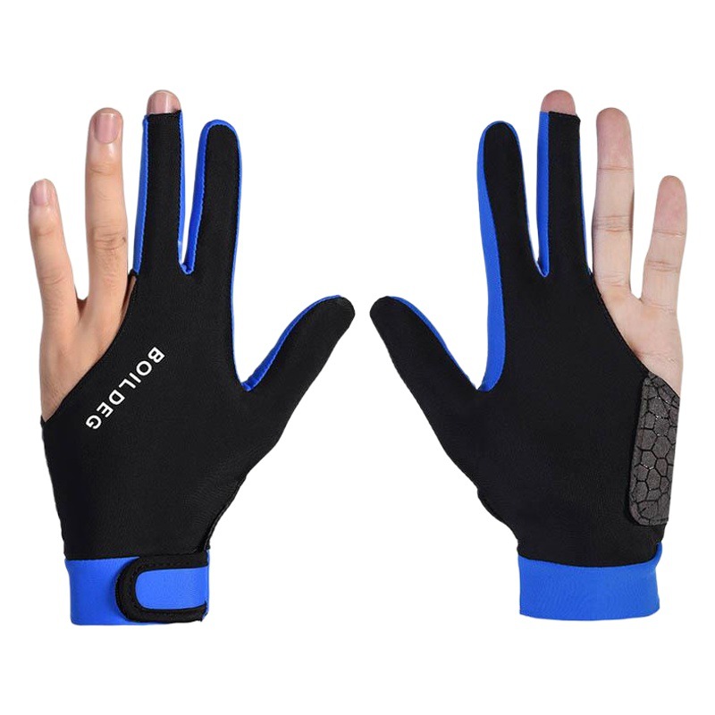 Burton 1044 Billiards Gloves with High Elasticity and Wear Resistance Lycra Exposed Three-Finger Billiards Gloves Available for Wholesale