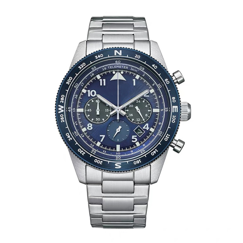 Picture of Cross-Border Men's Quartz Watch Multi-Function Chronograph 6-Pin Watch Chronograph Waterproof No. 16