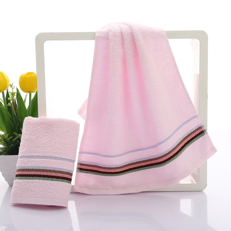Picture of Jieliya towel 6638 plain pure cotton soft satin strong absorbent gift towel cotton wholesale