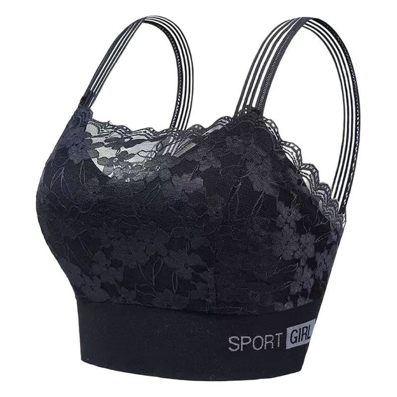 5807 Underwear Without Steel Ring, Women's Sports Sleep Bra, Shock-Proof Push-Up Women's Bra, Full Cup, Light Sports Style