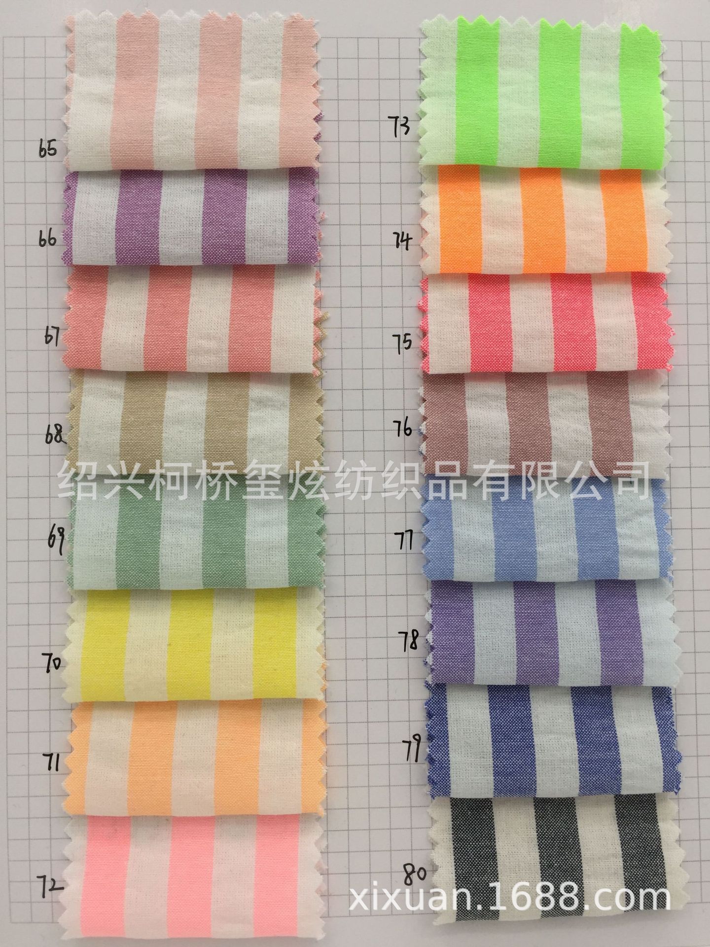 Picture of New sand wash stripe yarn-dyed striped shirt dress fabric yarn-dyed plaid in stock supply