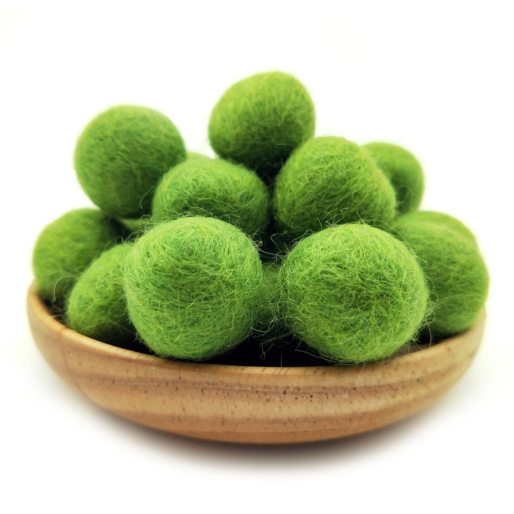 Picture of Cross-border in stock 2CM wool ball Christmas jewelry accessories Christmas diy colorful wool ball small wool ball pokes