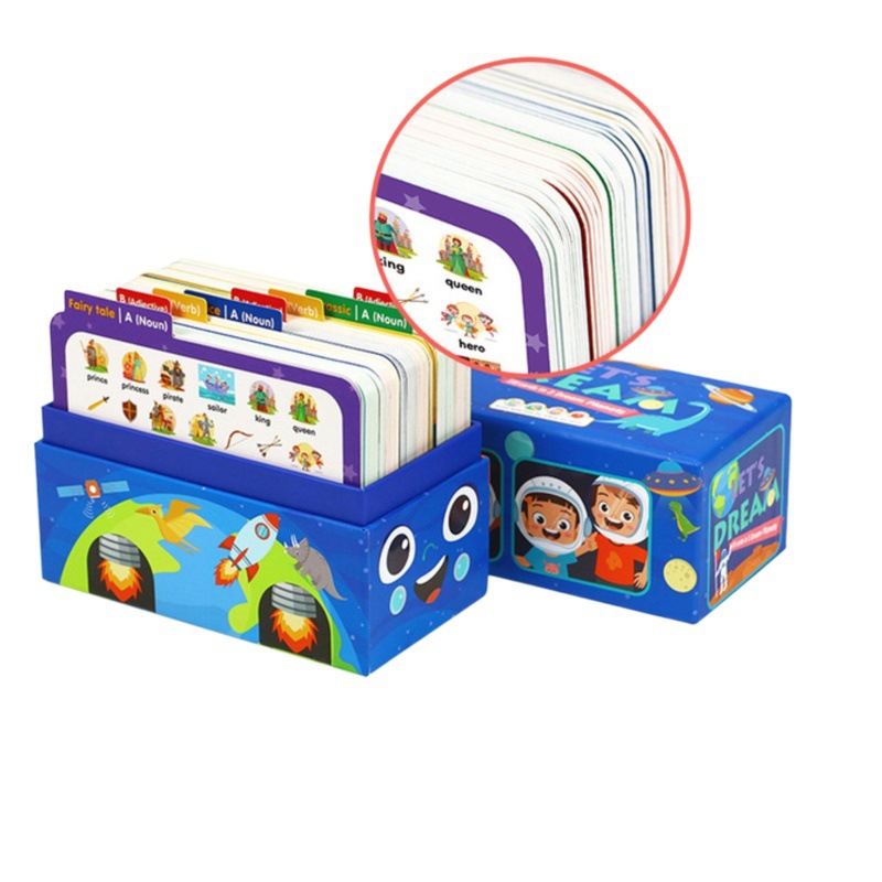 Point reading OID children's early education vocal cartoon textbook textbook book card sticker picture book production