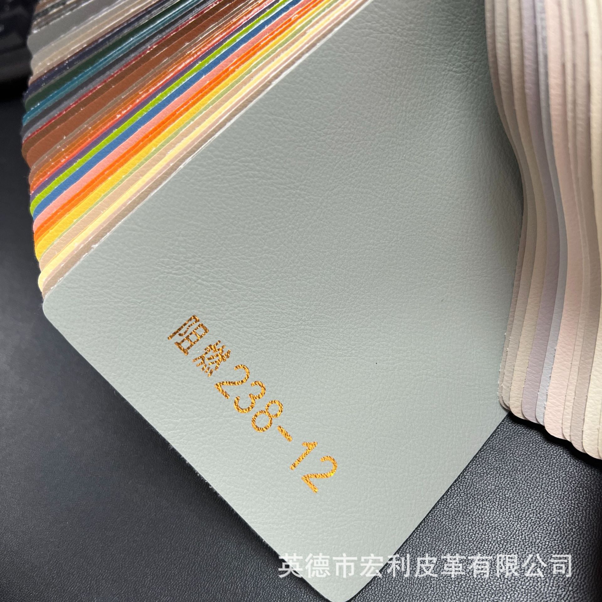 Picture of 238 light tumble flame retardant sofa leather mercerized cat claw leather car interior modification interior artificial leather