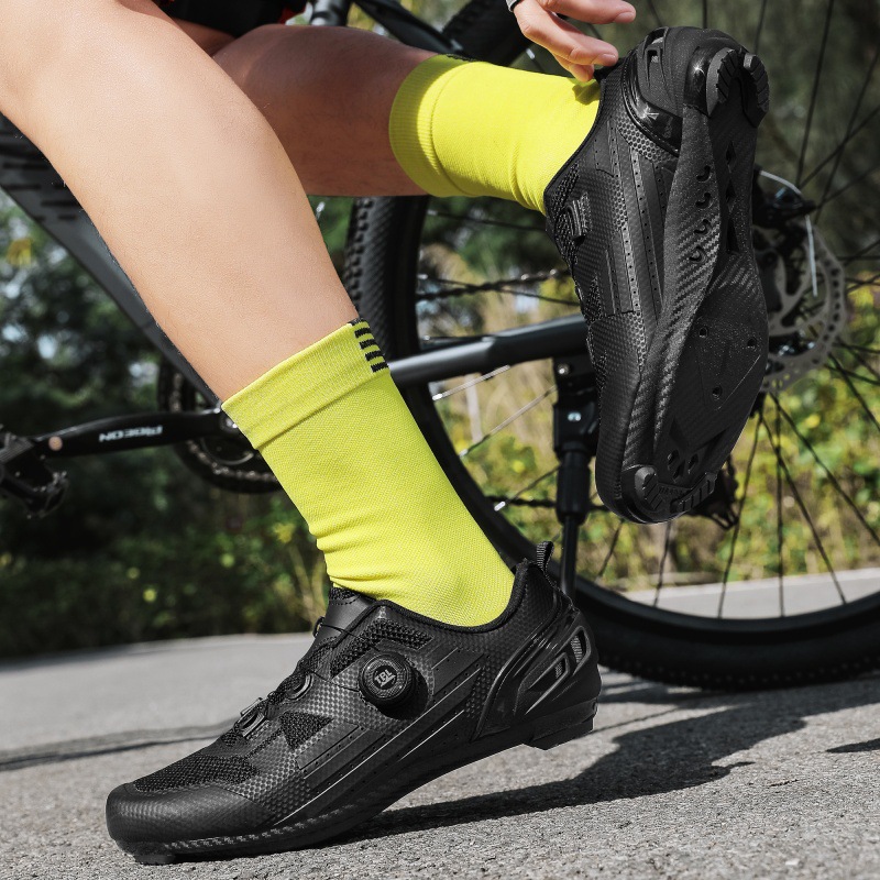 Picture of Cross-border trade breathable bicycle shoes cycling shoes men and women road bike lock shoes mountain bike booster shoes wholesale