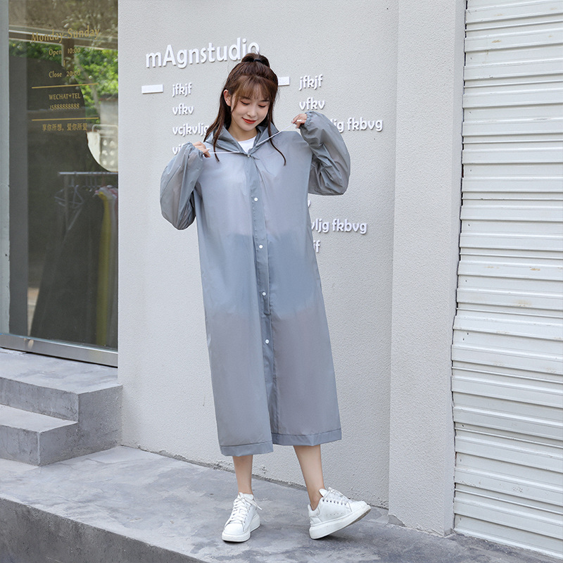 Picture of Non-Disposable Eva Unisex Outdoor Raincoat Drifting Travel Rainstorm-proof Thickened Portable Adult Raincoat