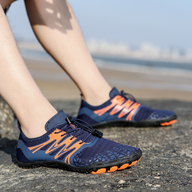 Picture of Outdoor Mountaineering Fitness Swimming Shoes Summer Quick-Drying Beach Diving River Swimming Five-Finger Wading Shoes Breathable