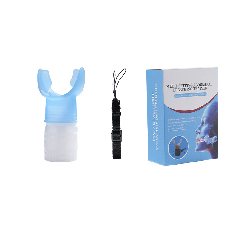 Picture of Cross-border in stock Fitness Trainer Portable Vital Capacity Abdominal Adjustable Resistance Breathing Trainer