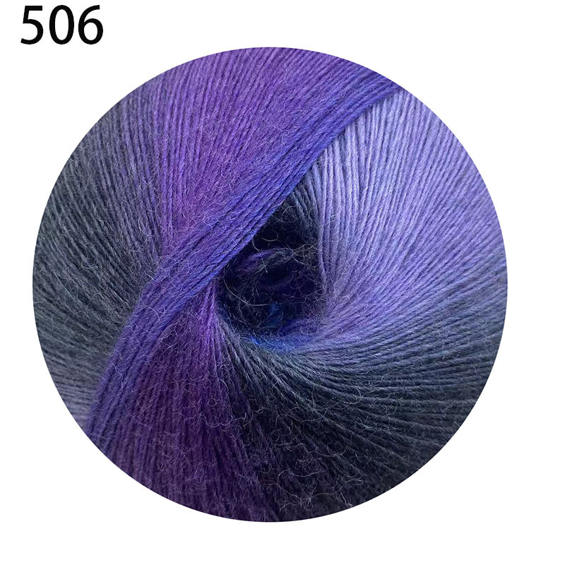 Picture of 1000 m Magic Ball Rainbow Wool Wool Wool Hand-Woven Crochet Shawl Hat Scarf Coat Coarse Baby Wool Ball
