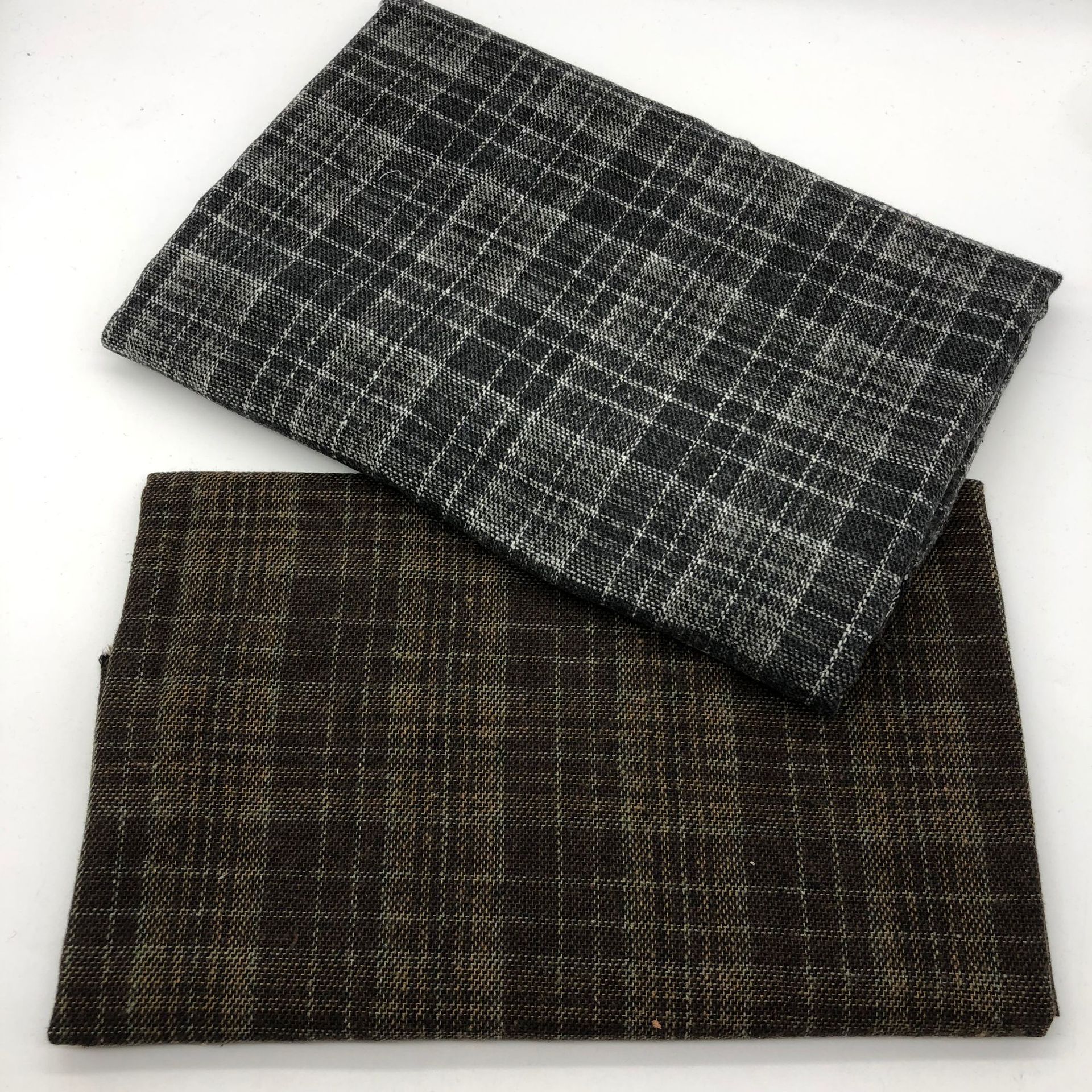 Autumn/winter coarse plaid woolen warm fabric, fashionable coat, suit jacket, in stock