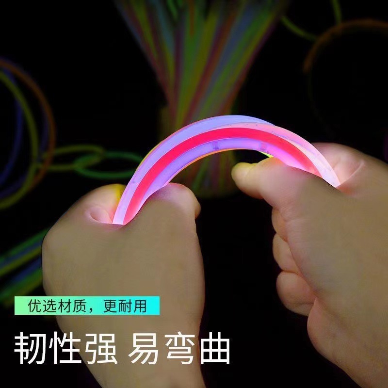 Picture of Shake the same disposable colorful glow stick concert bar dancing funny atmosphere luminous flash props