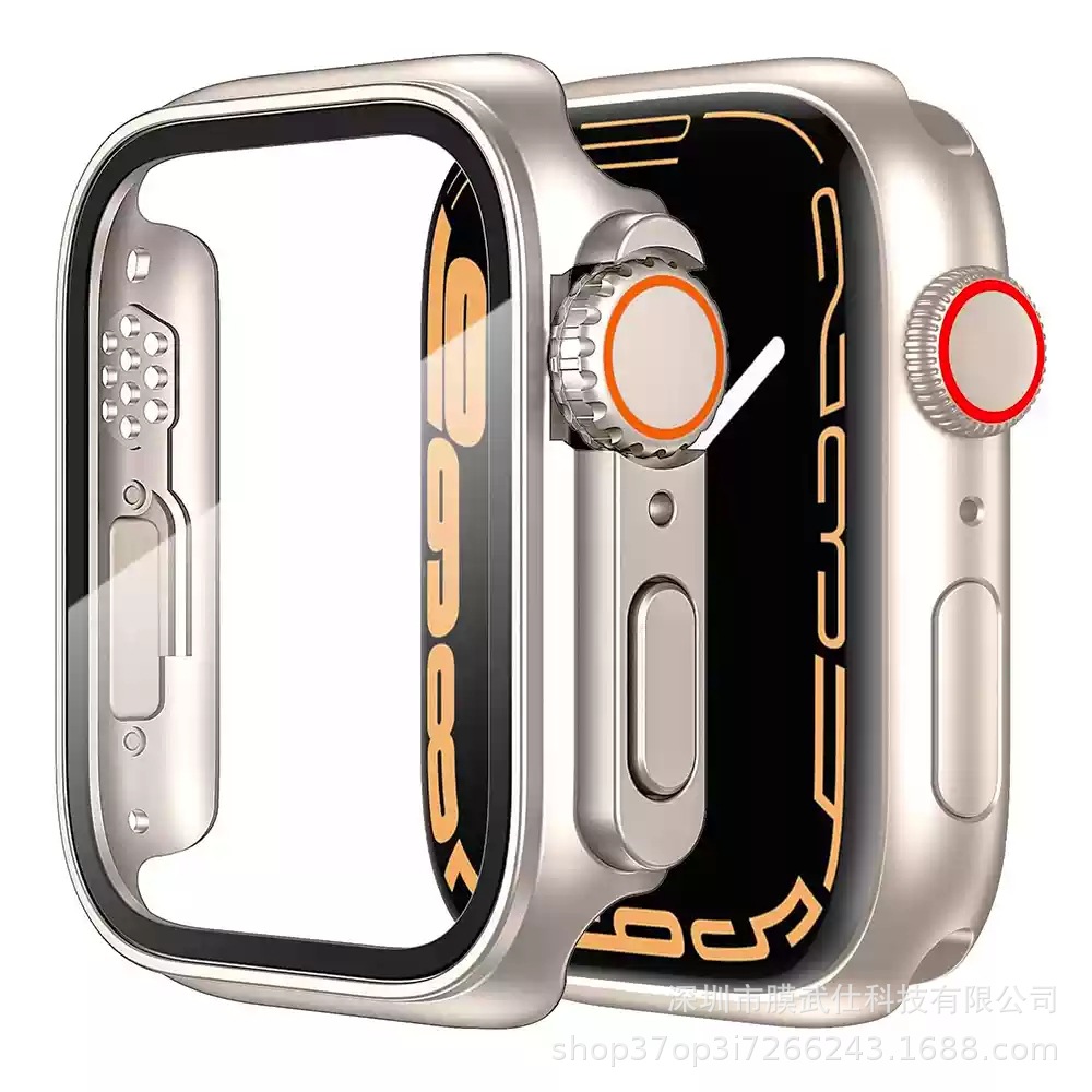 Picture of Suitable for Apple Iwatchs10 Protective Case S8 Seconds to Ultra Modified Watch Anti-Scratch Pc Shell Film Integrated Case
