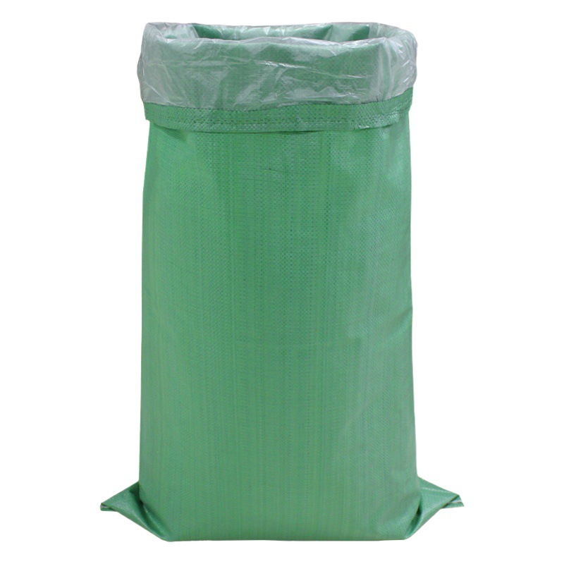 Wholesale Double-Layer Woven Bags, Waterproof and Moisture-Proof Plus Liner, Moving Construction Packaging Bags, Inner Film Bags, Feed Bags, Snakeskin Bags