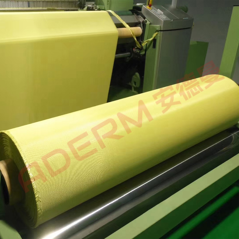 Picture of Customized High-Strength Kevlar Short Fiber Woven Fabric, Wear-Resistant, Cut-Resistant, Flame-Retardant, Fire-Resistant Aramid Fiber Woven Fabric