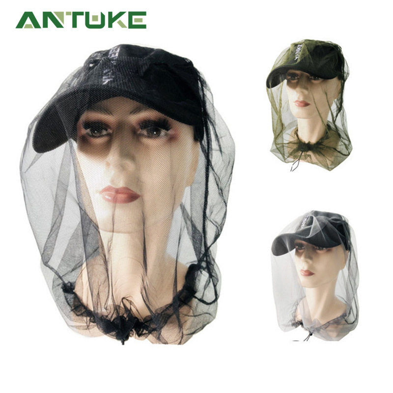 Wholesale outdoor travel dust cap insect cap fishing cap beekeeping cap pullover mosquito cap bee shade mask