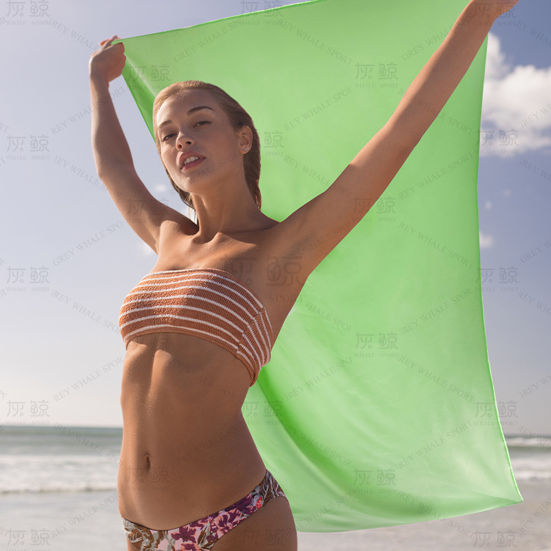 Picture of Microfiber Quick-drying Sports Towel Sweat-absorbent Sports Yoga Fitness Double-sided Fleece Towel Cross-border Hot-selling Beach Towel